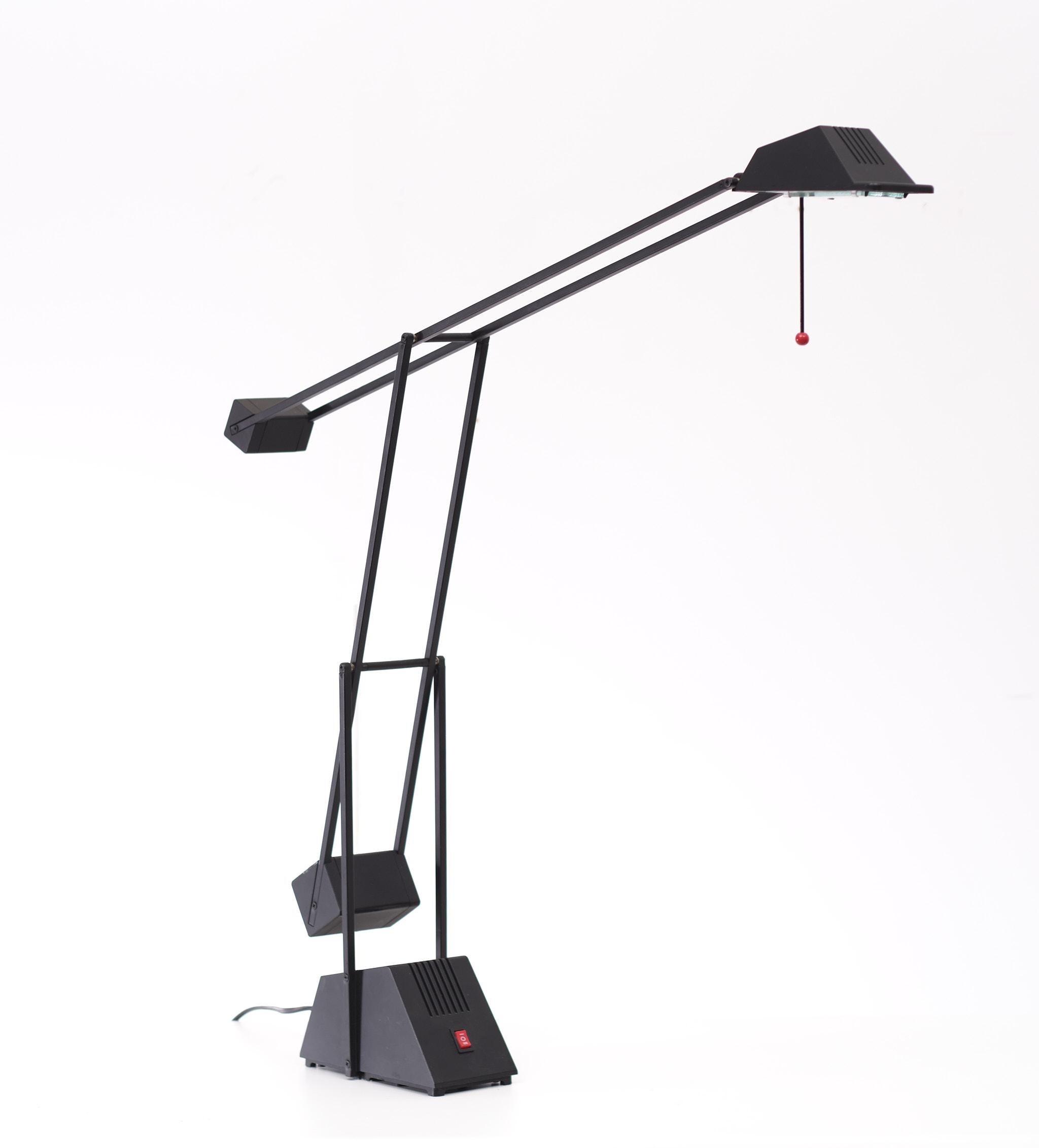 Modern Counter Balance Desk Lamp Hustad Luchten, 1980s For Sale