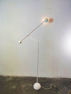 Counter balance floor lamp by Sölken leuchte, 1970s