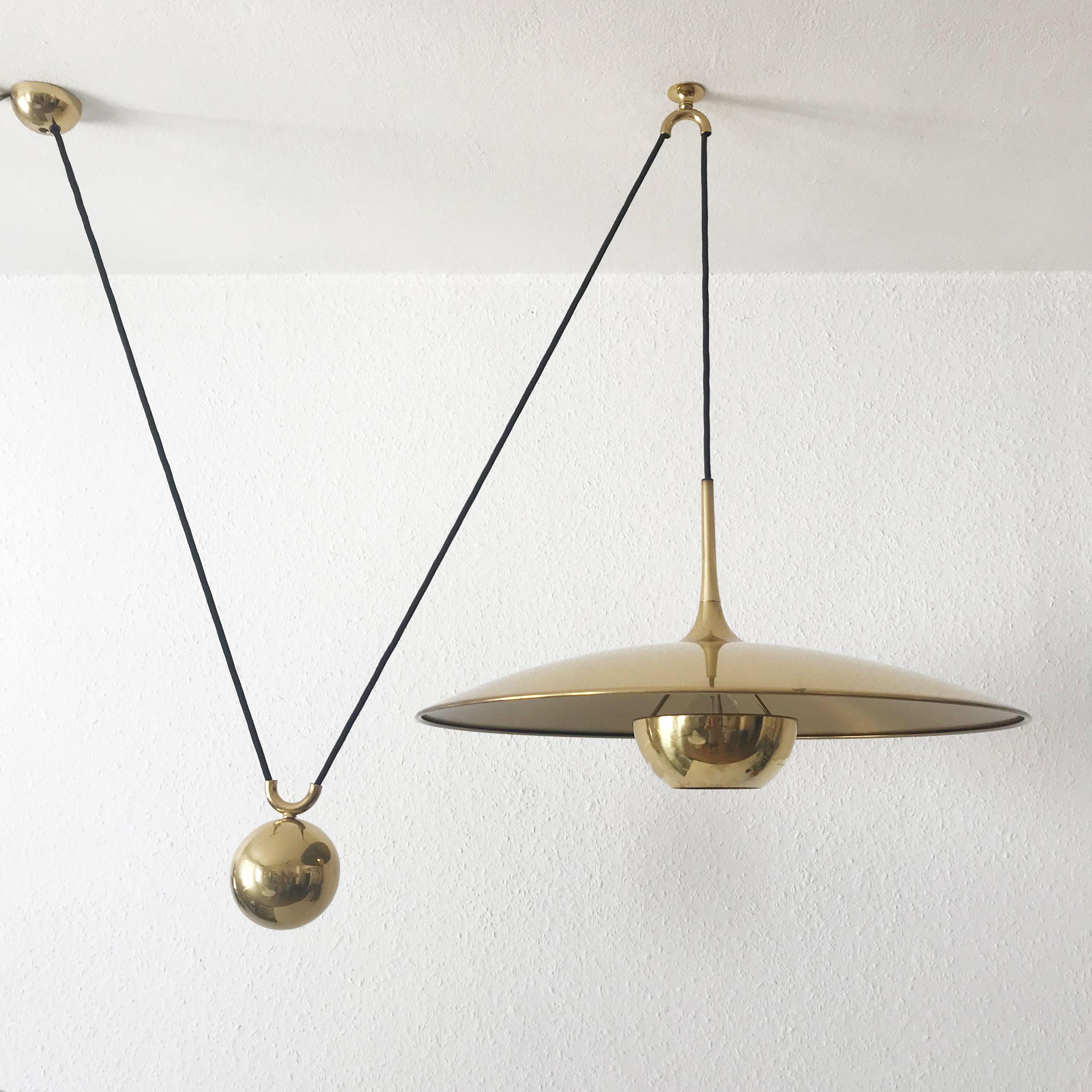 Counter Balance Pendant Lamp Onos 55 by Florian Schulz, 1980s, Germany 5