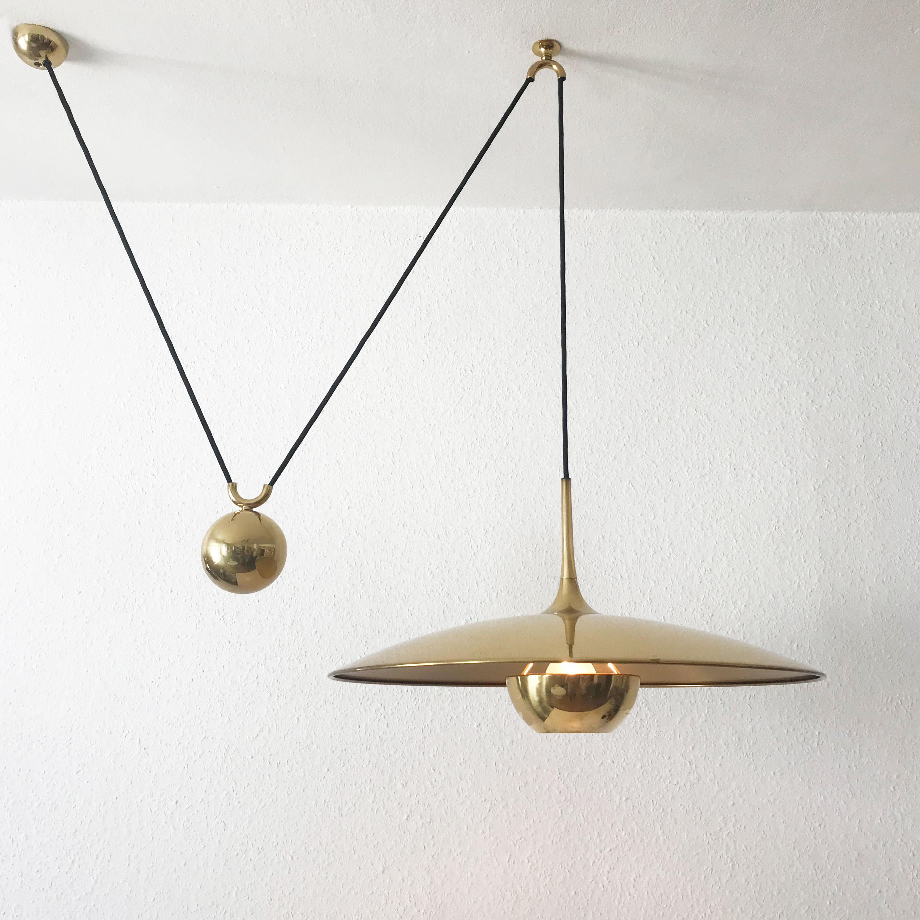 Counter Balance Pendant Lamp Onos 55 by Florian Schulz, 1980s, Germany 8
