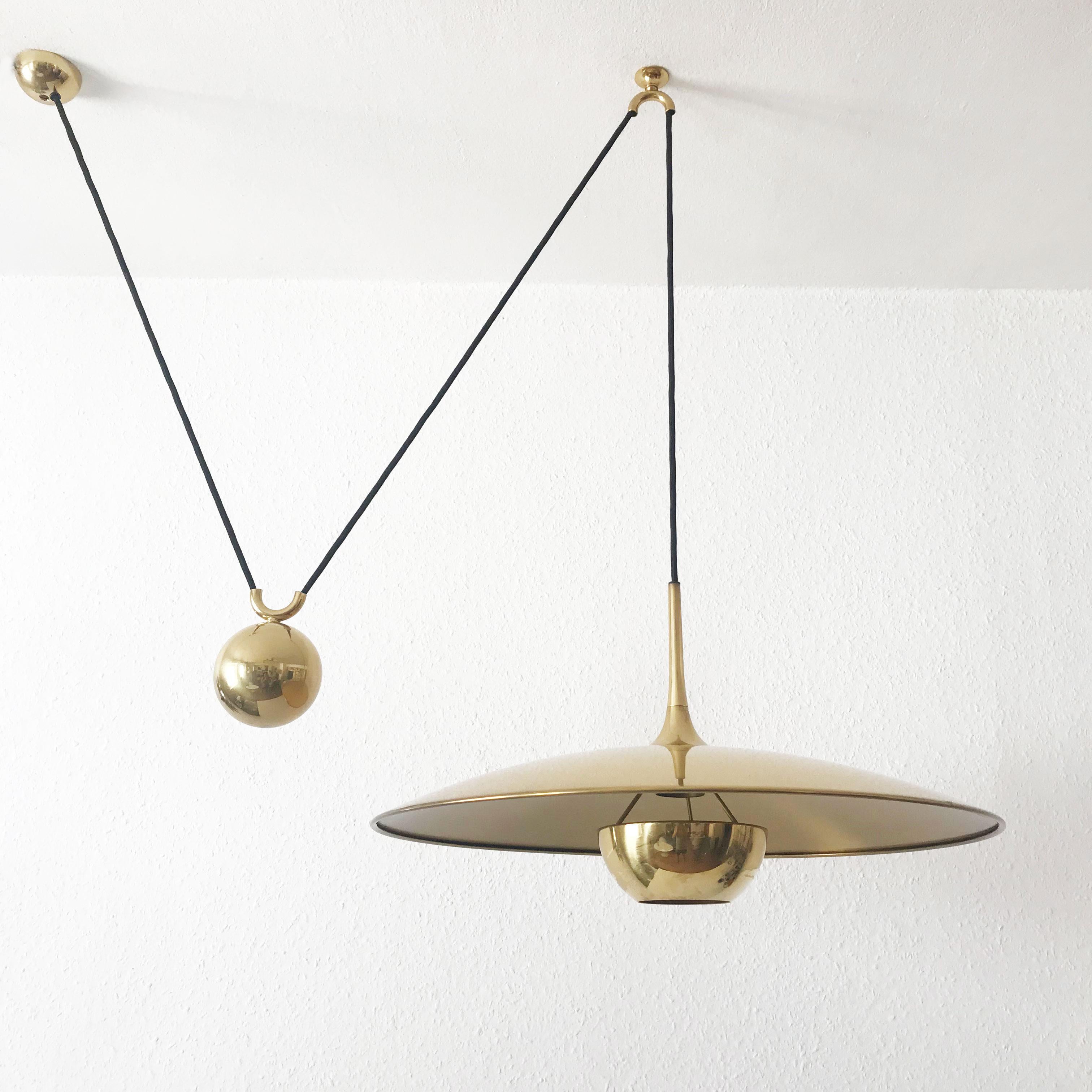 Counter Balance Pendant Lamp Onos 55 by Florian Schulz, 1980s, Germany 9