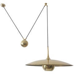 Counter Balance Pendant Lamp Onos 55 by Florian Schulz, 1980s, Germany