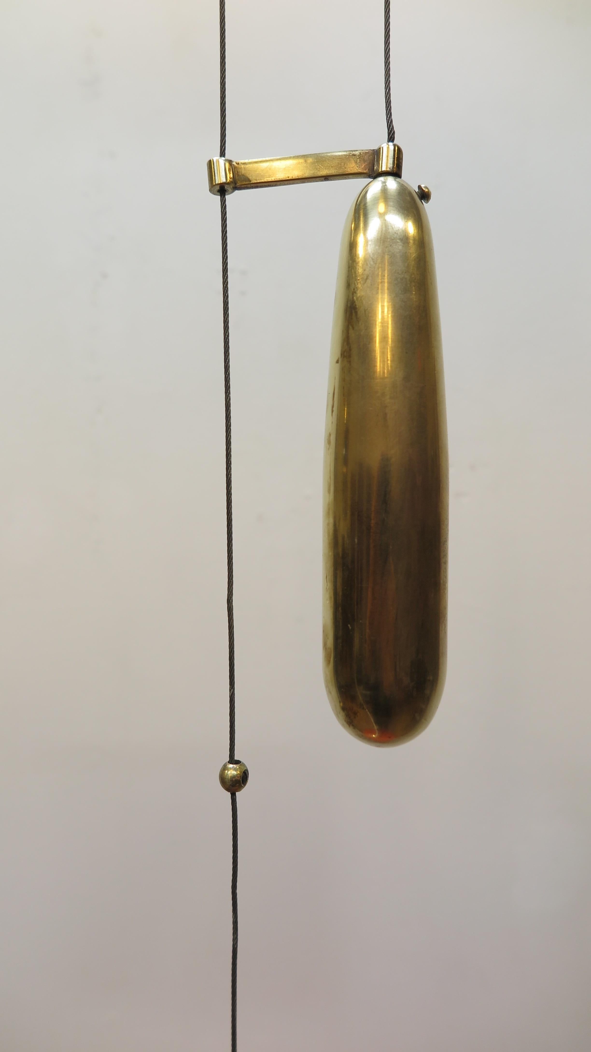 Lampada a sospensione Counter Balance Paavo Tynell In condizioni buone in vendita a New York, NY