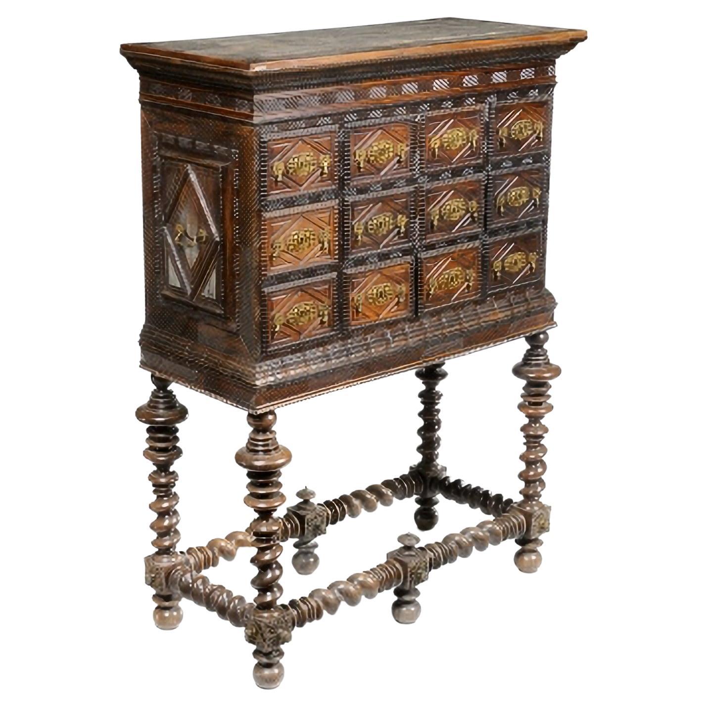 Counter / Cabinet  Portuguese 17th Century in Brazilian Rosewood