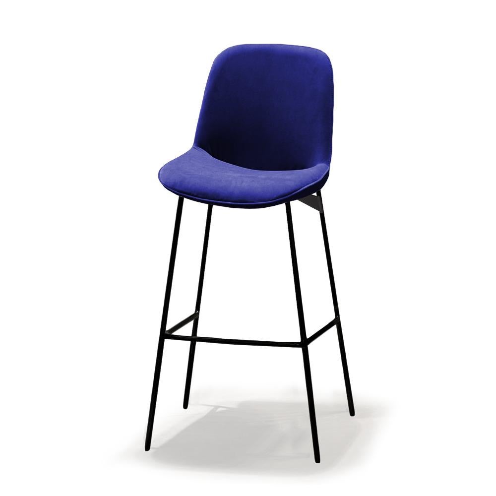 Silla de Mostrador Chiado con Metal Lacado y Tapizado Nuevo Siglo XXI y contemporáneo en venta