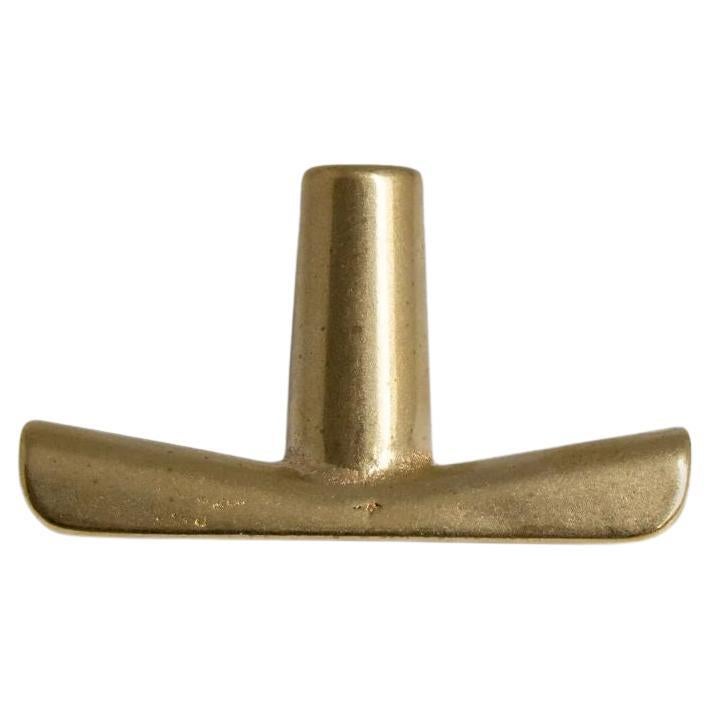 Brass Counter Hook by Henry Wilson For Sale