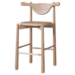 Counter Stool Aratú. All solid wood.