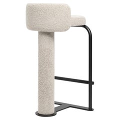 Taburete de mostrador Fox en tela Oreo by Woo