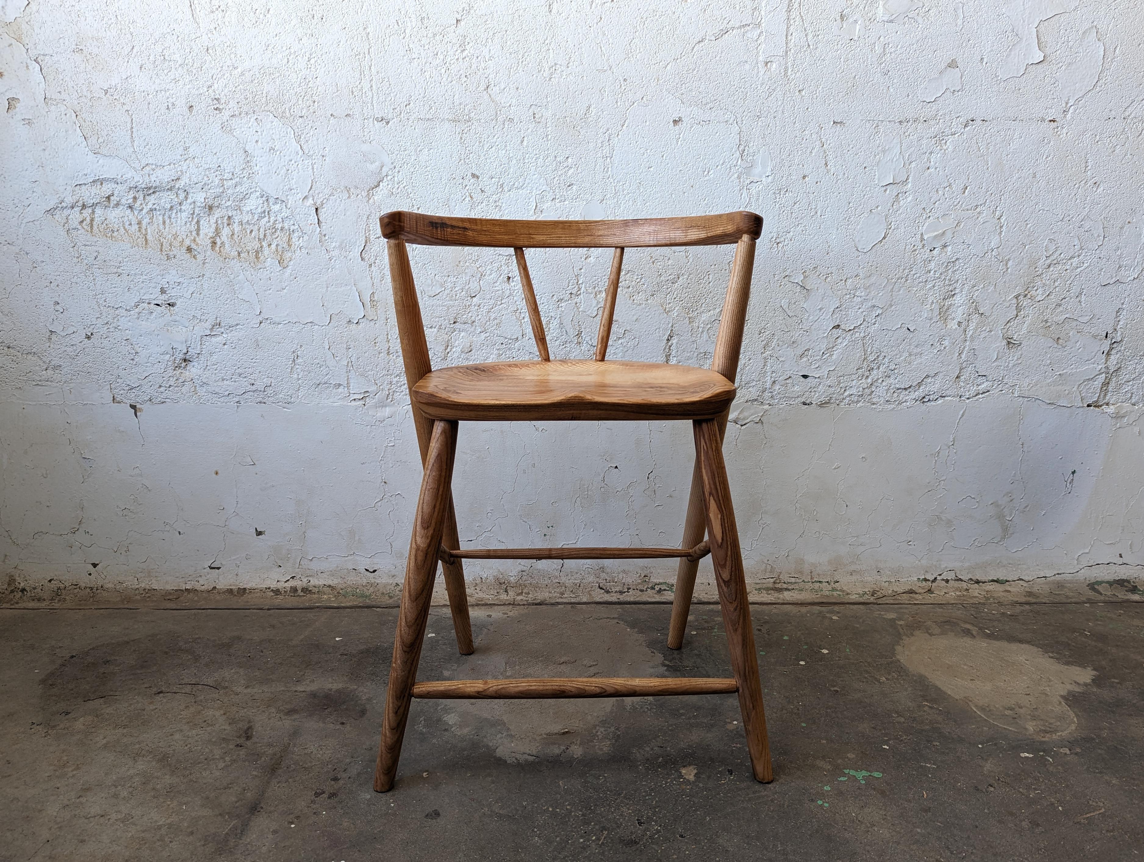 American Counter Stool in Ash For Sale