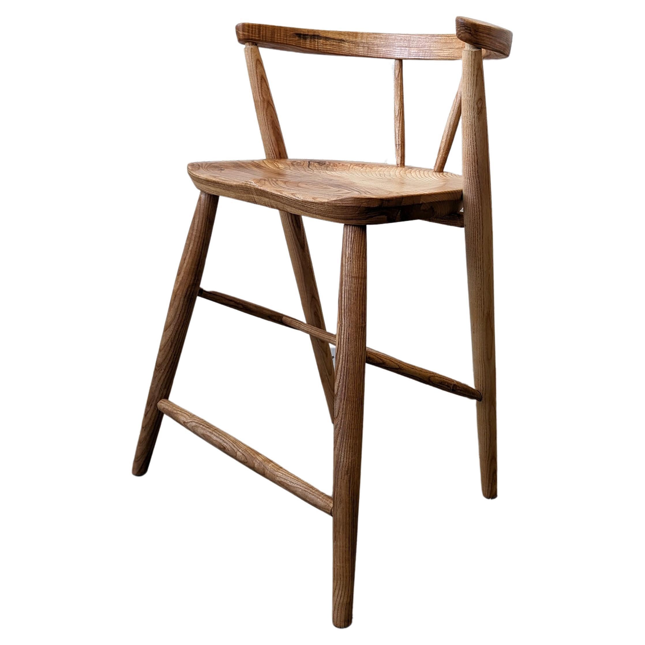 Counter Stool in Ash For Sale