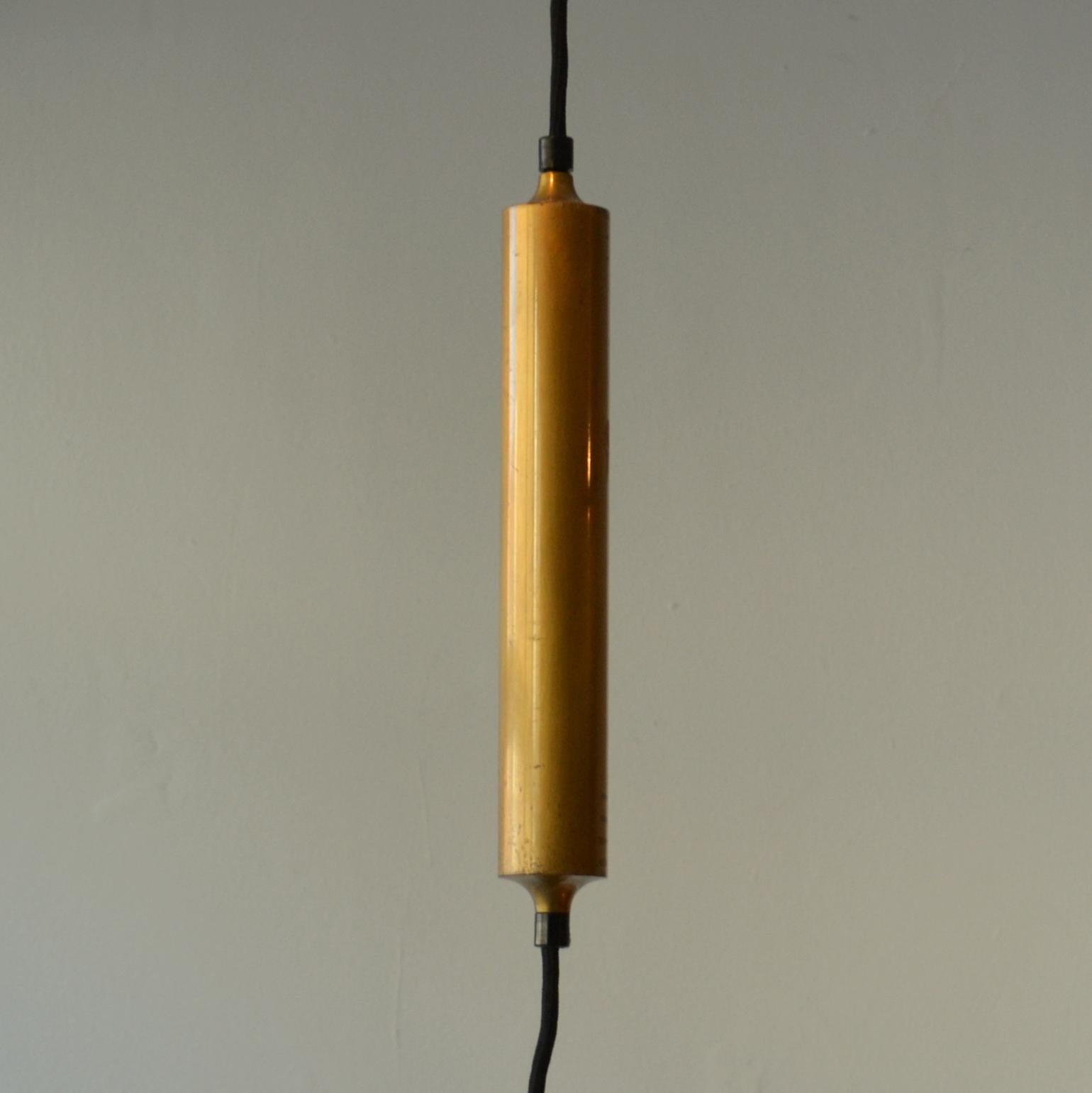 Counterbalance Brass Pendant 'Keos' Elongated Side Weight by Florian Schulz In Excellent Condition In London, GB