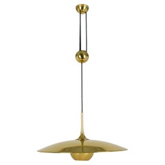 Counterbalance Brass Pendant Onos 55 by Florian Schulz