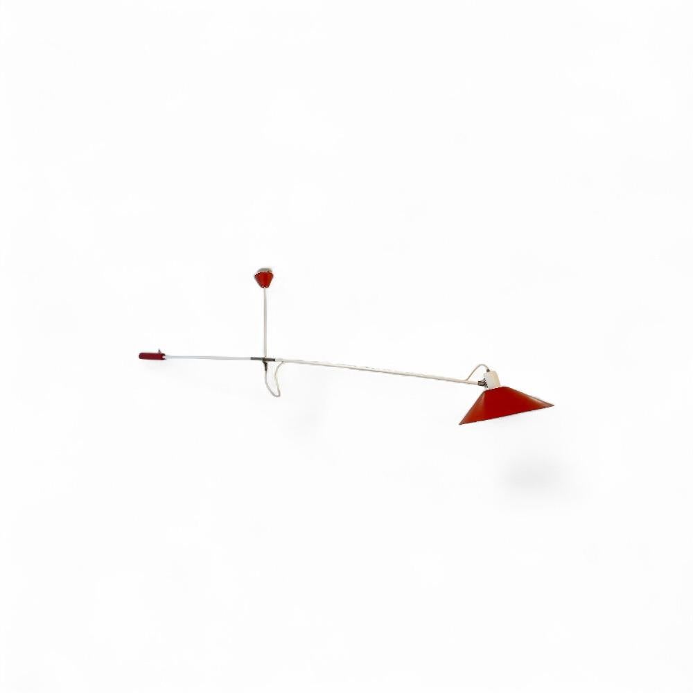 Mid-Century moderno Lampada a contrappeso di Jan Hoogervorst in vendita