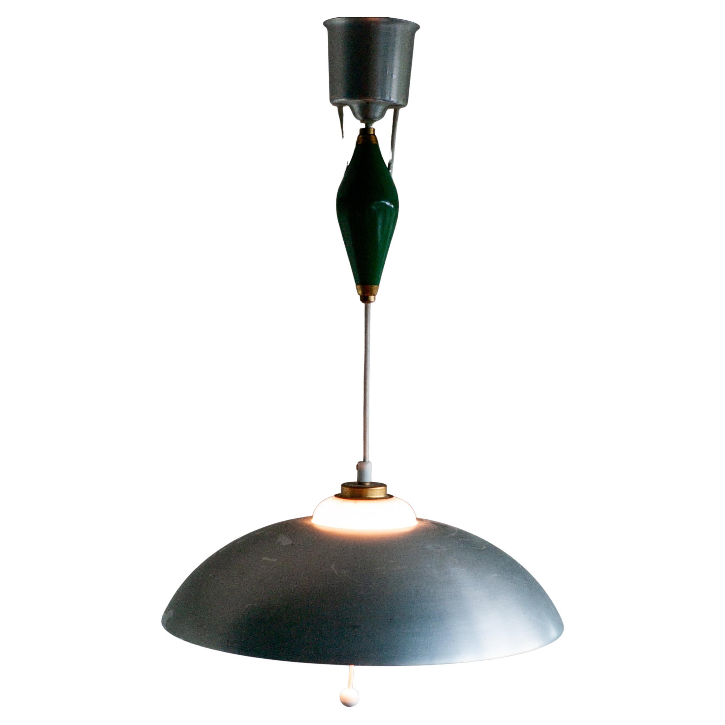 Counterbalance Pendant Lamp by Nordiska Kompaniet, NK, Sweden For Sale