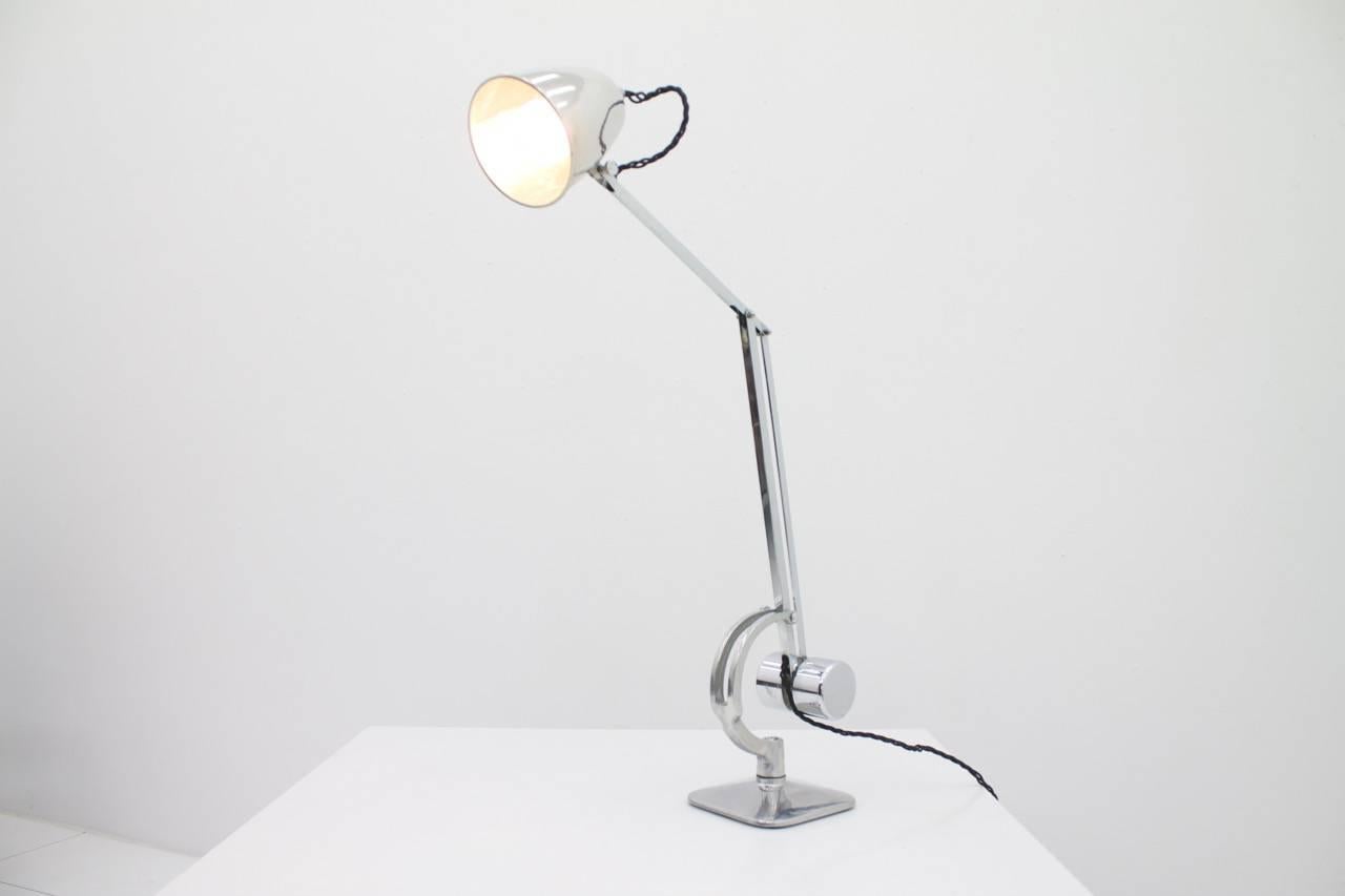 Counterbalance Table Lamp by Hadrill & Horstman, 1930s In Good Condition In Frankfurt / Dreieich, DE