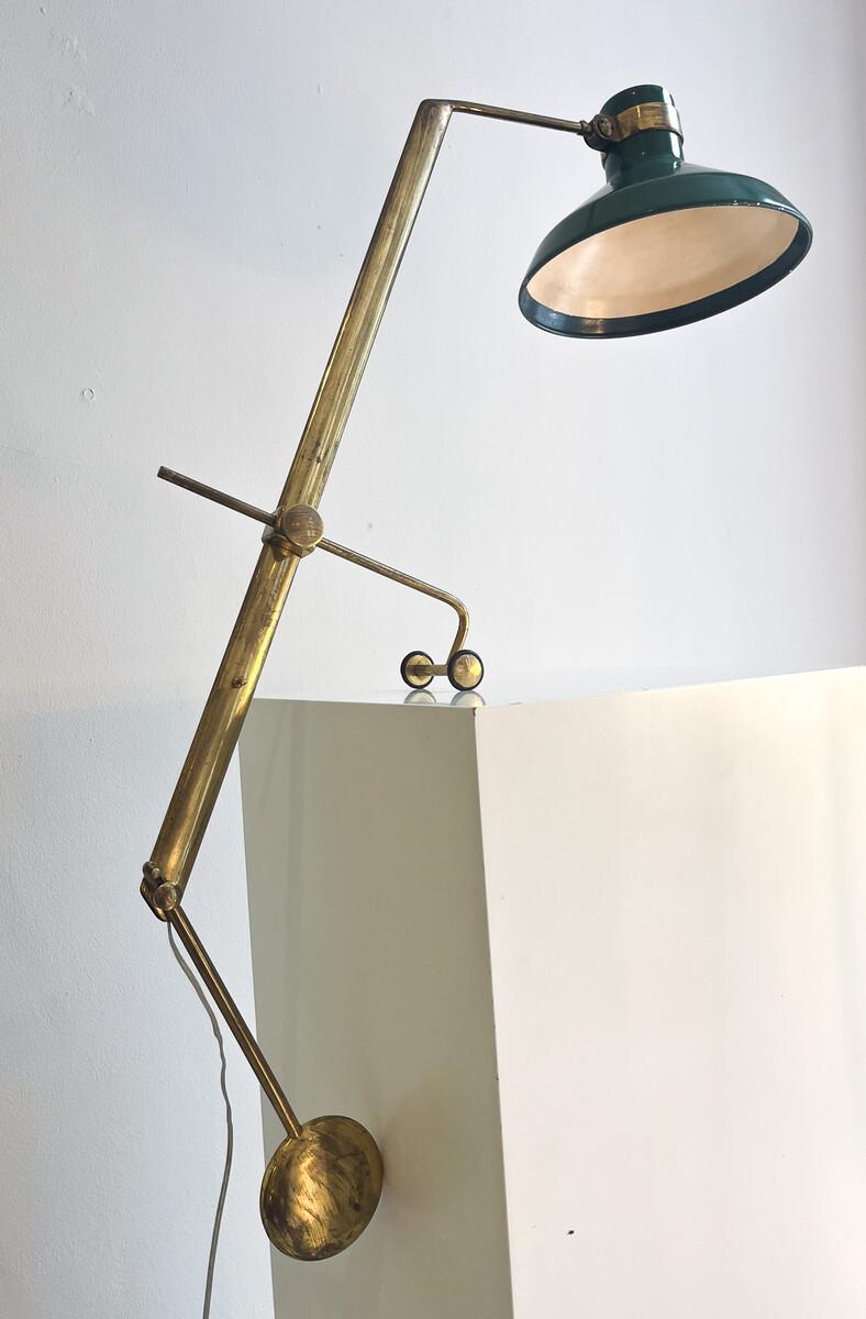 Mid-Century Modern Counterbalance Table Lamp 