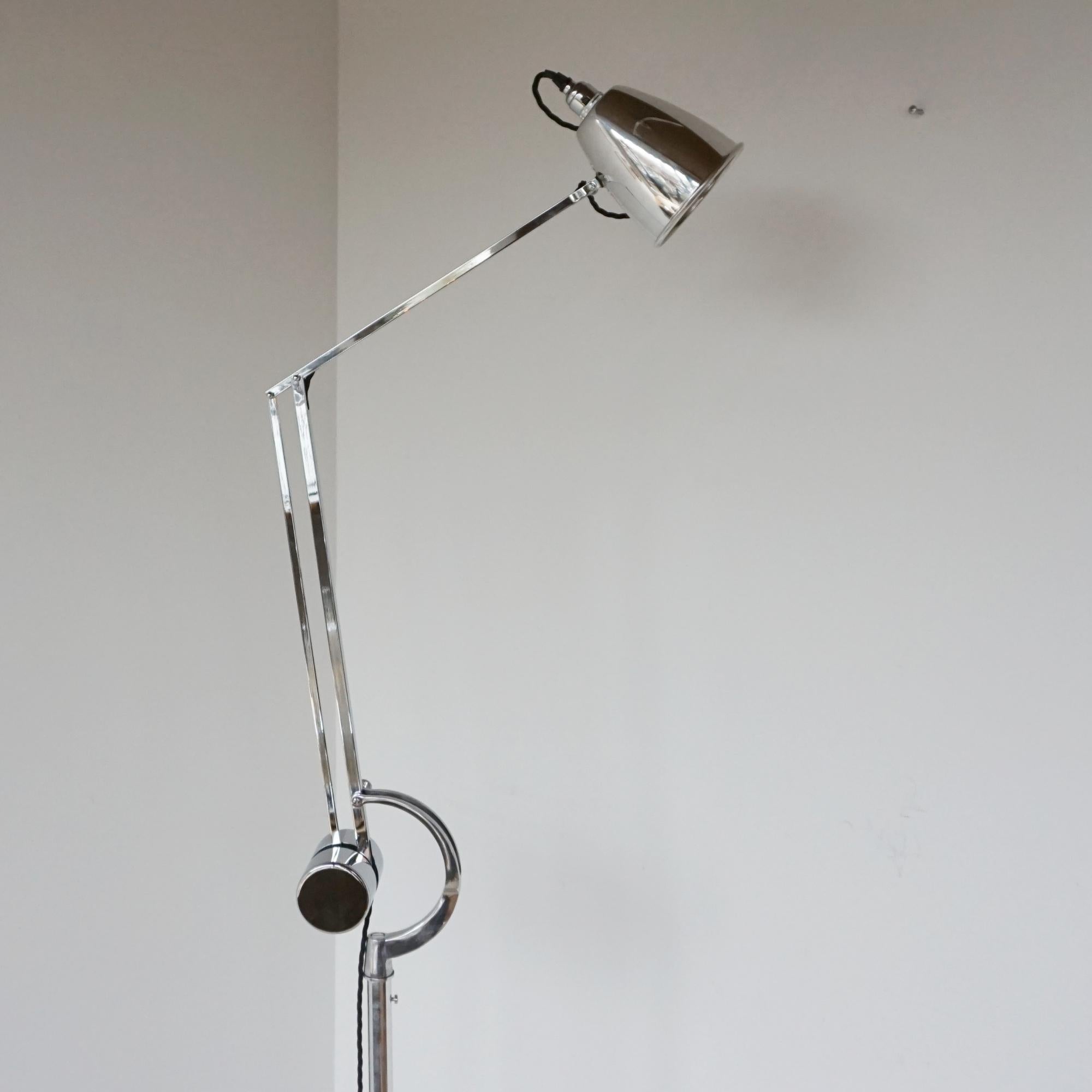 Chrome Lampe de chariot Counterpoise de Hadrill & Horstmann en vente