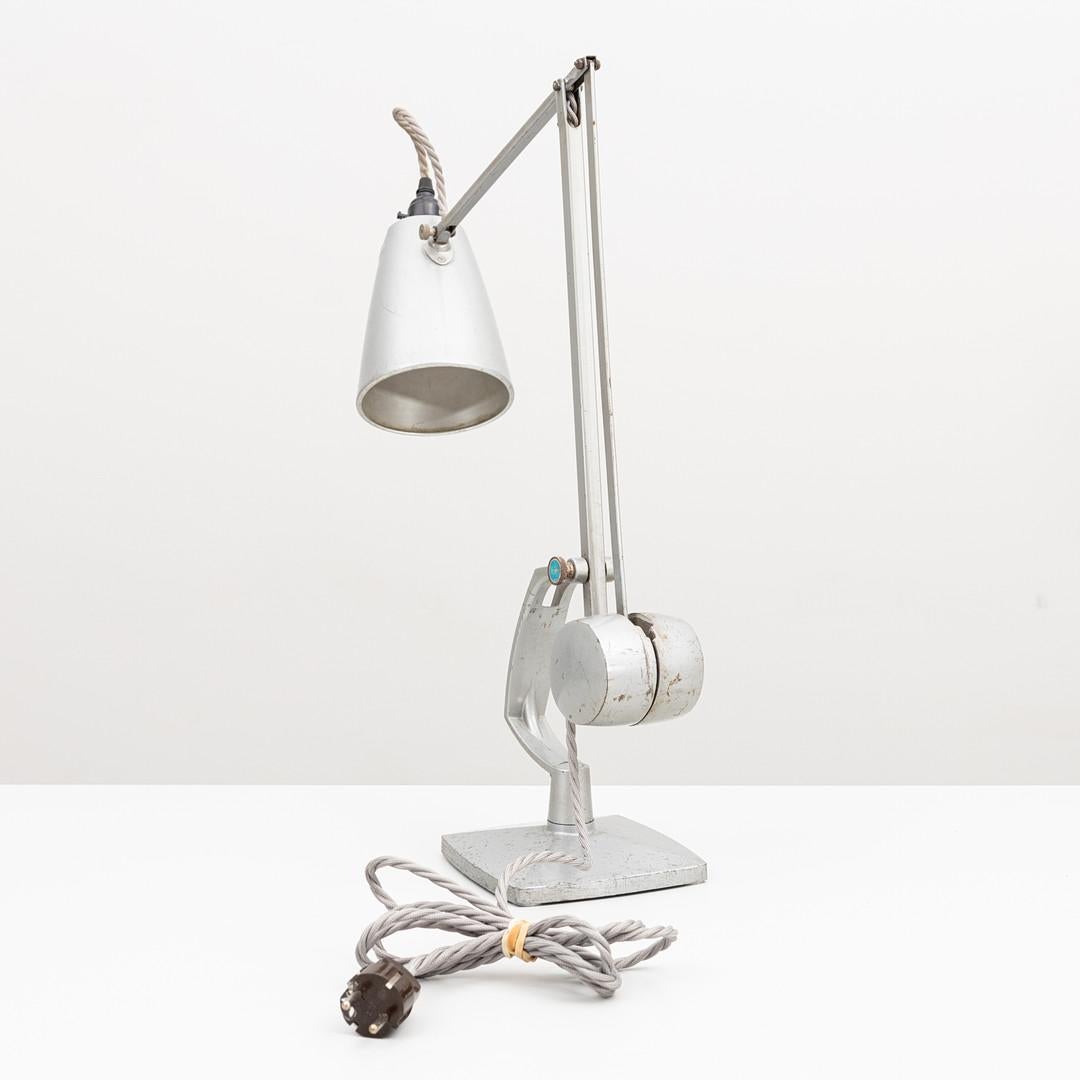 Industriel Lampe de bureau à contrepoids Hadrill & Horstmann en vente