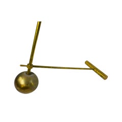 Counterweight Floor Lamps Attributed to Stilnovo, 1950s