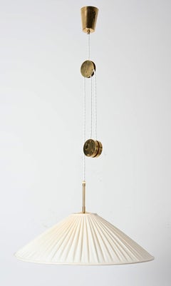 Counterweight "Jo-Jo Zug" Adjustable Pendant Light by Josef Frank