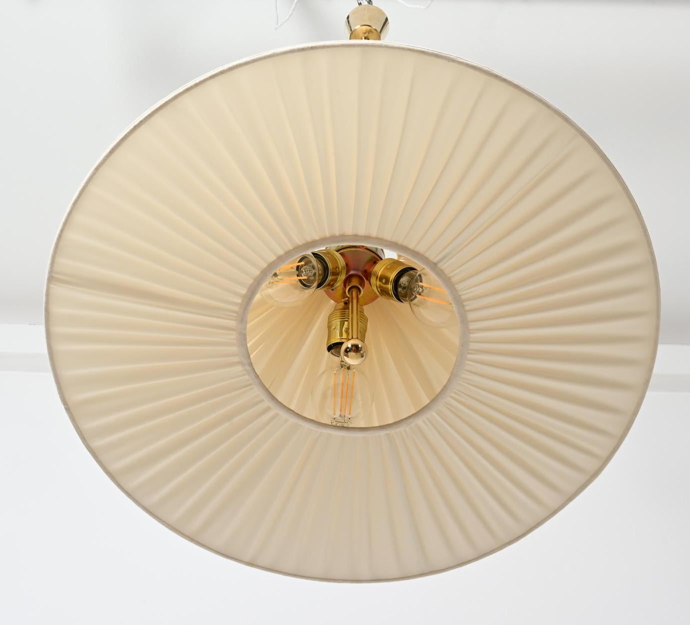 Metà XX secolo Lampada a sospensione regolabile a contrappeso 