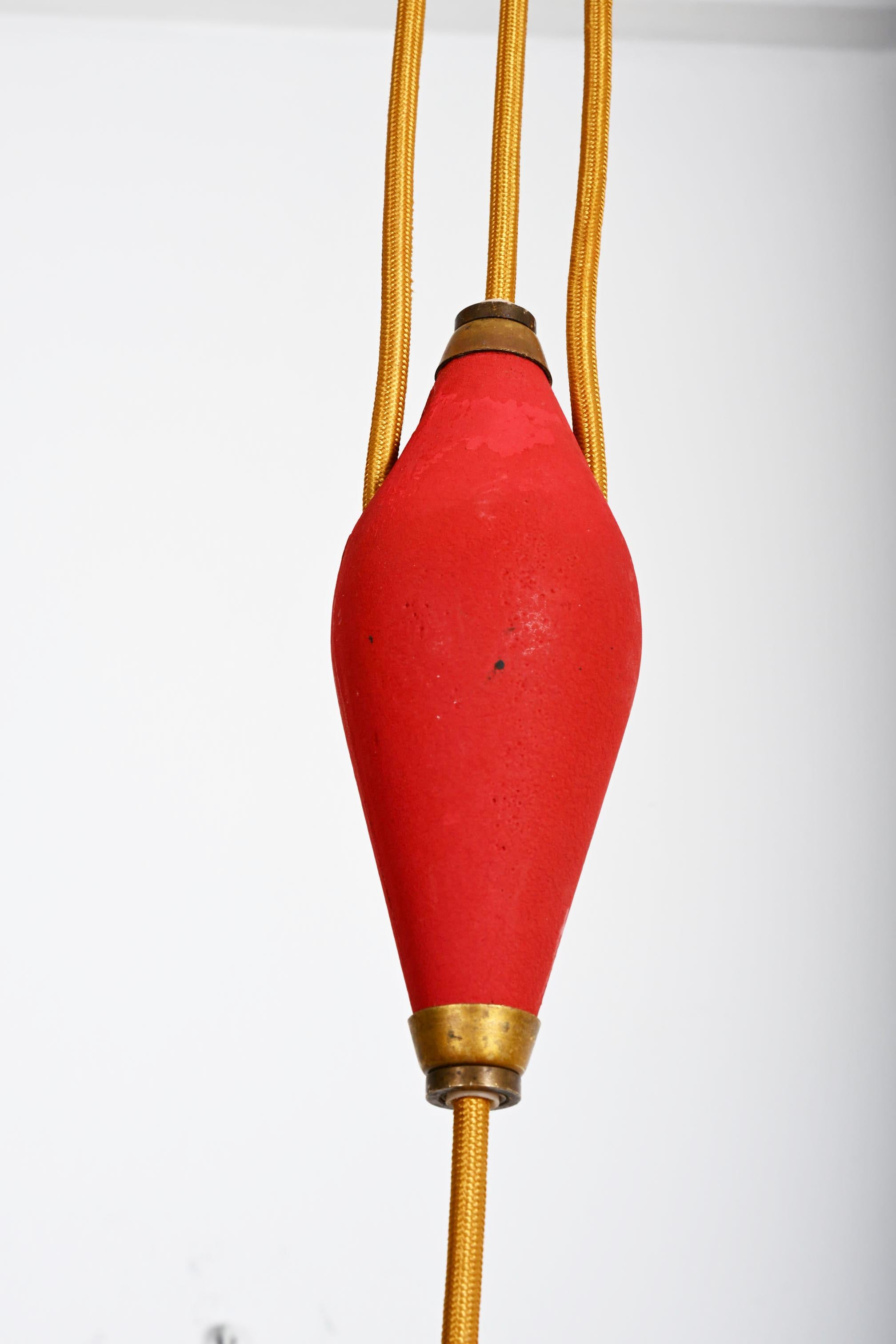 Alluminio Lampada a contrappeso di Arvid Böhlmarks Lampfabrik in vendita