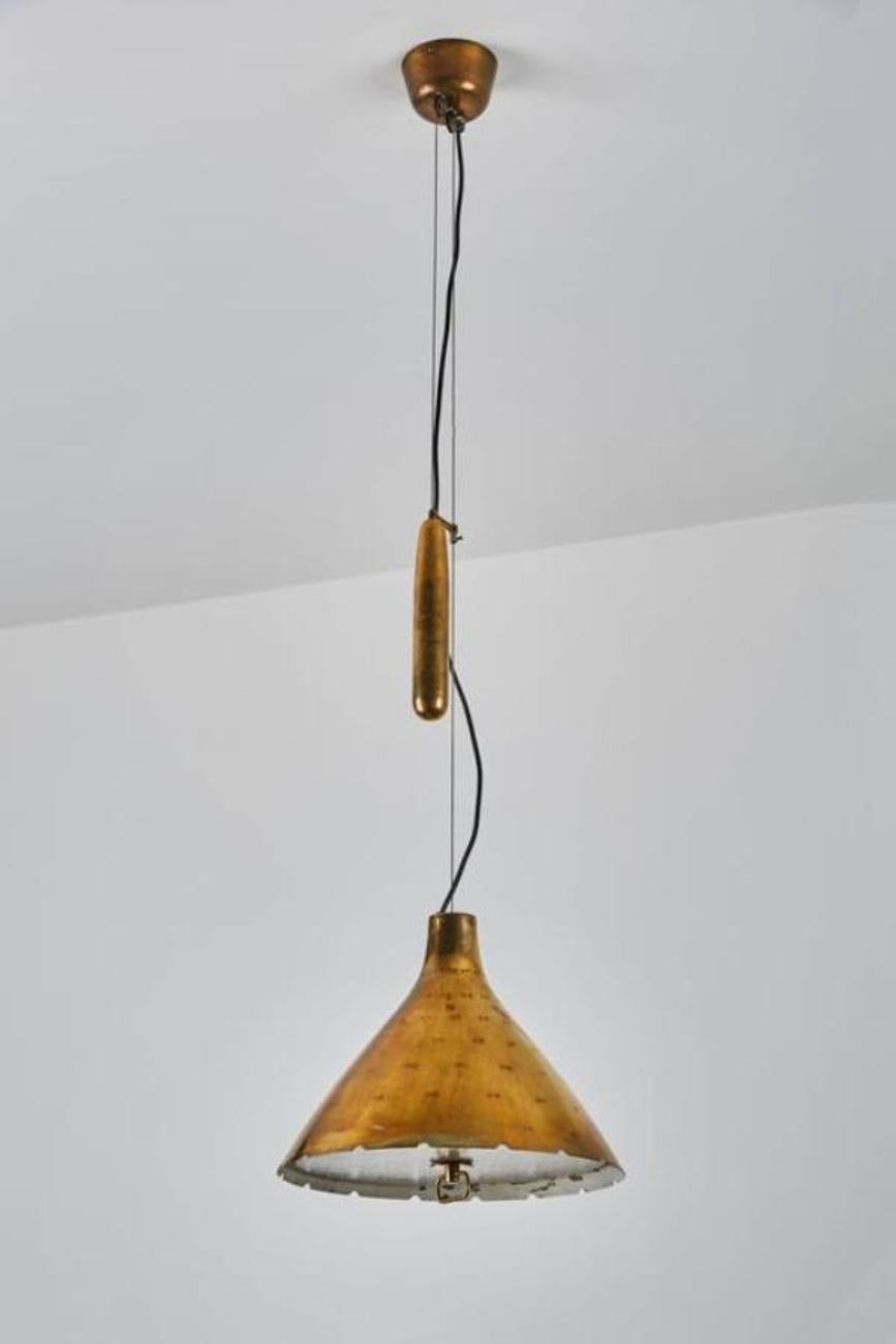 Counterweight Pulley Pendant by Paavo Tynell 1