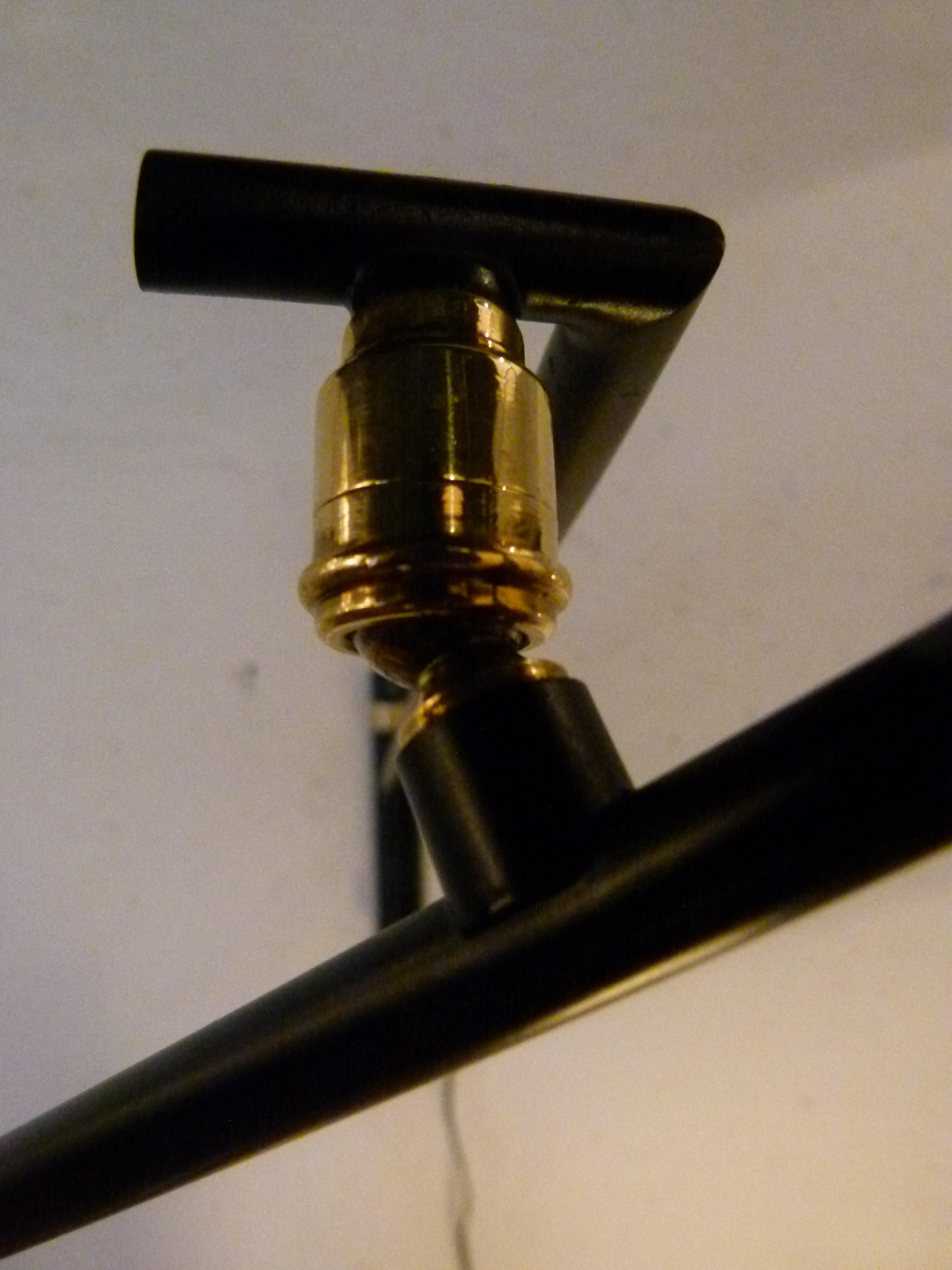 Counterweight sconces, R. Lunel circa 1950 For Sale 2