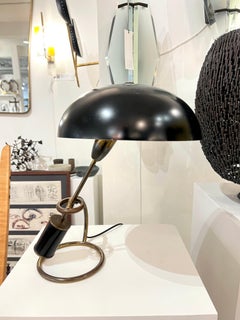 Counterweight Scrittoio Brass Table Lamp by Angelo Lelli for Arredoluce