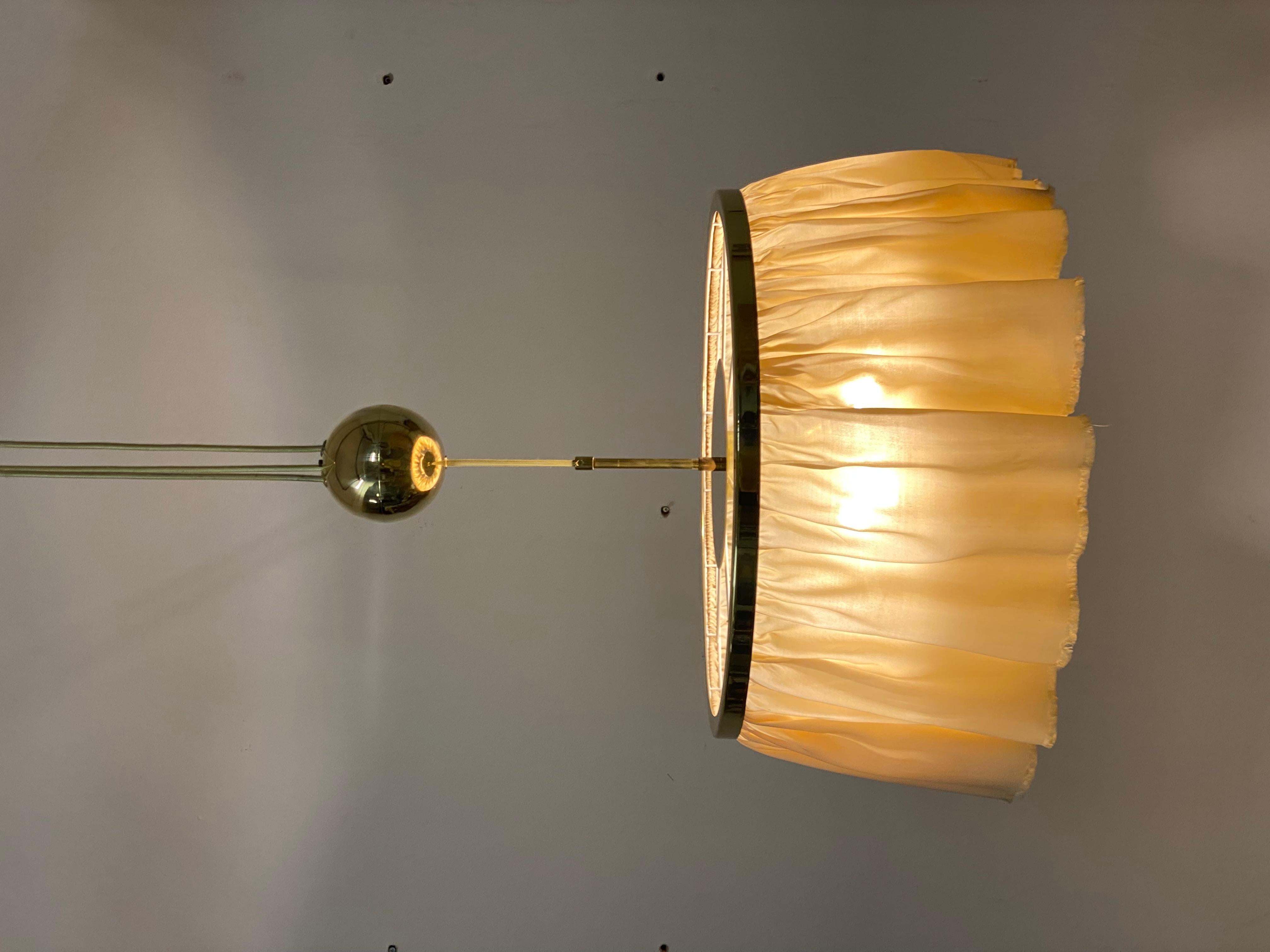 Counterweight Silk Pendant Light by J.T. Kalmar Designed by Adolf Loos 5