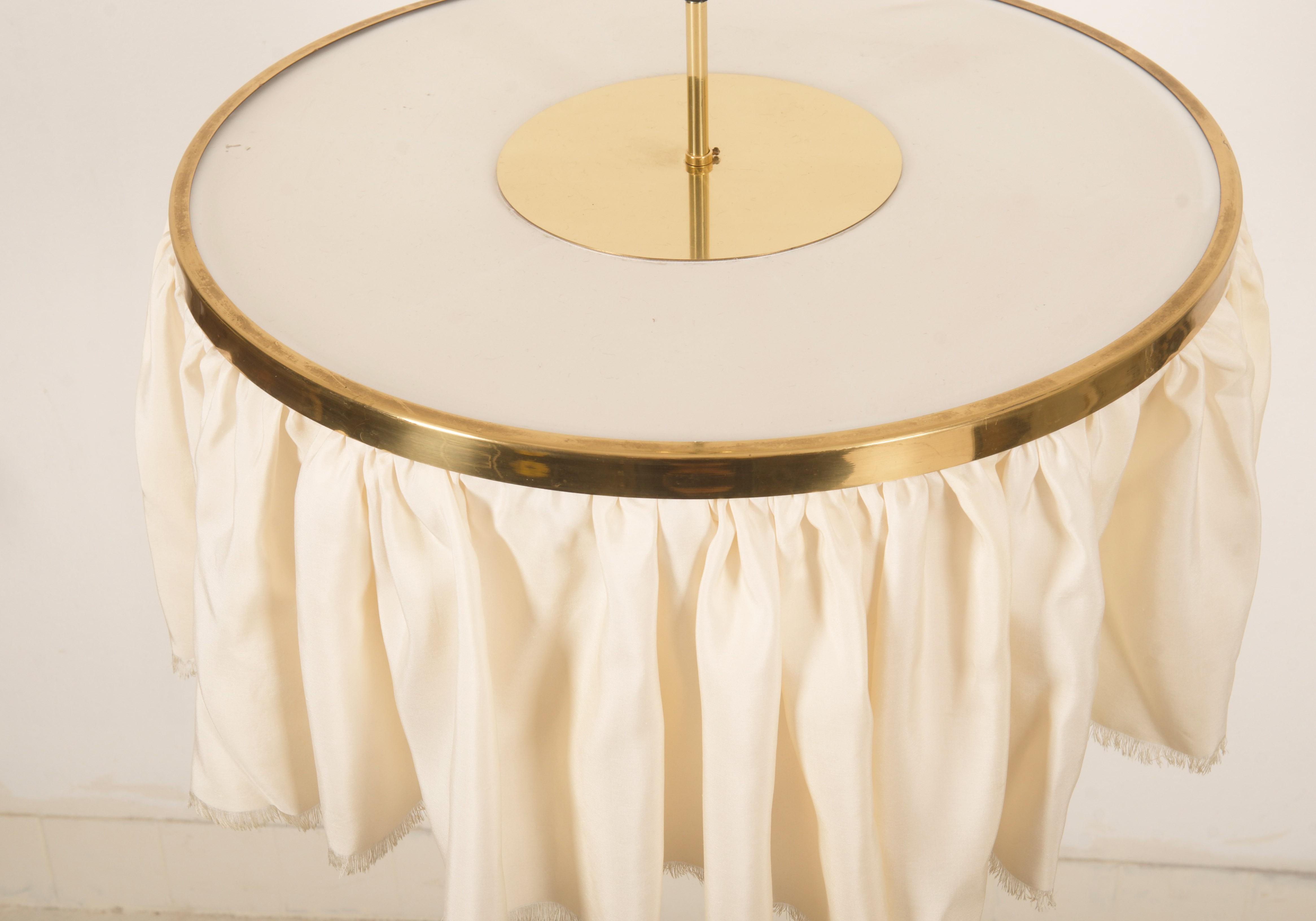 Counterweight Silk Pendant Light by J.T. Kalmar Designed by Adolf Loos 2