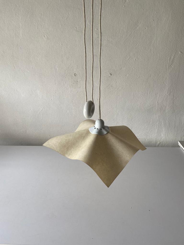 Italian Counterweight Suspension Lamp by Mario Bellini for Artemide, 1970s, Italy