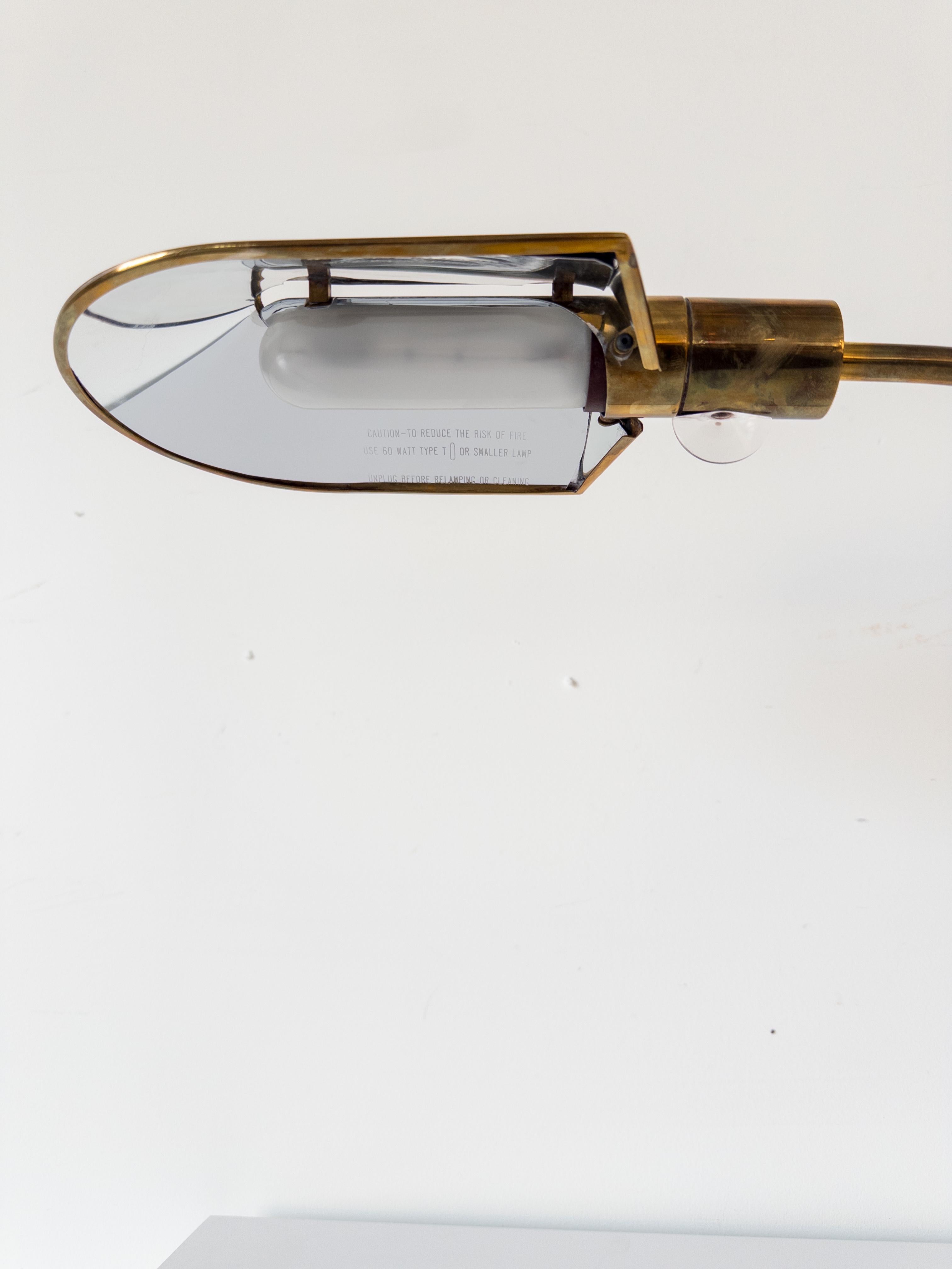 Mid-Century Modern Counterweight Table Lamp by Cedric Hartman