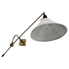 Antique Counterweight Wall Lamp, France, 1950