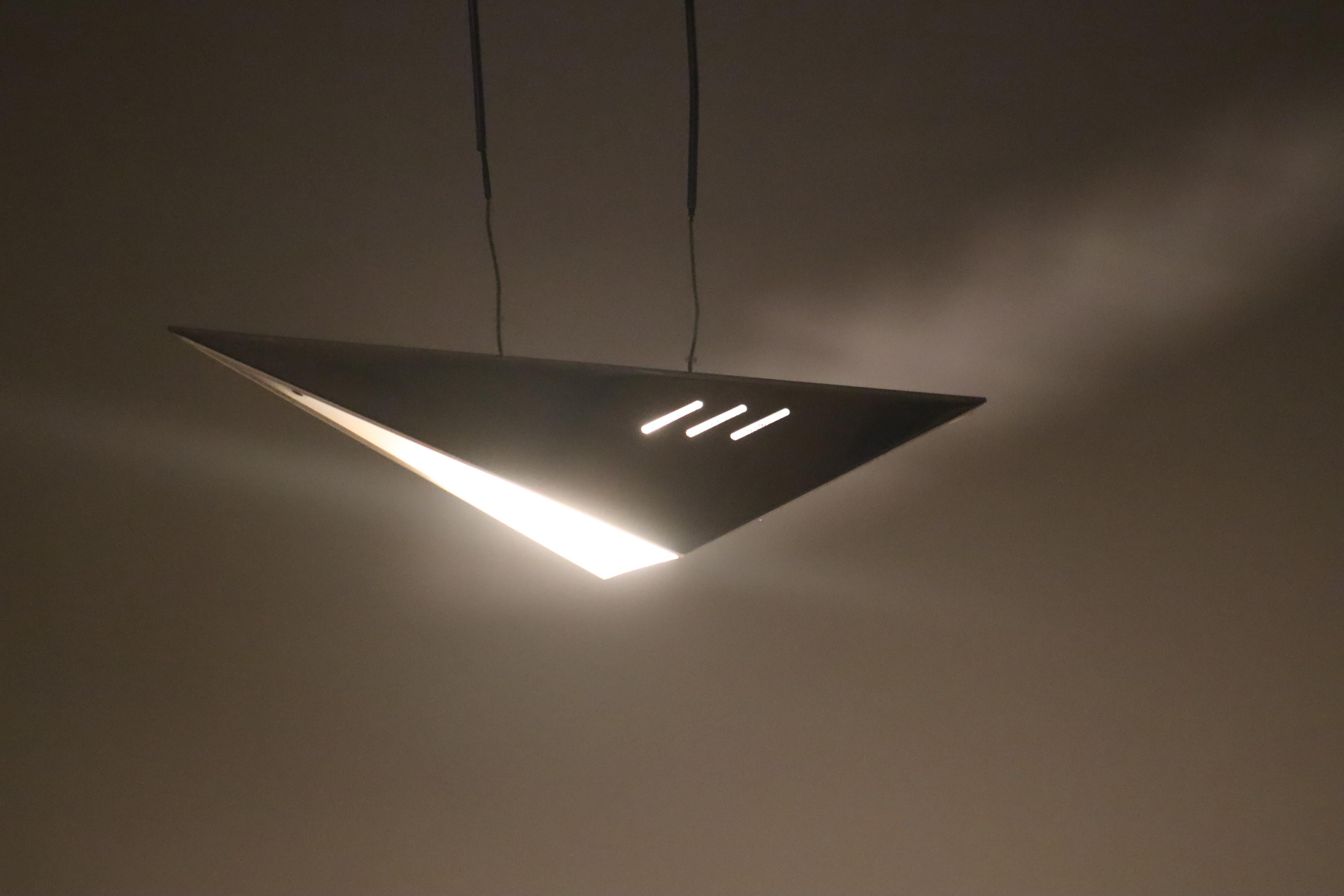 Counterweihgt Pendant made of Aluminium from the 1980s For Sale 4