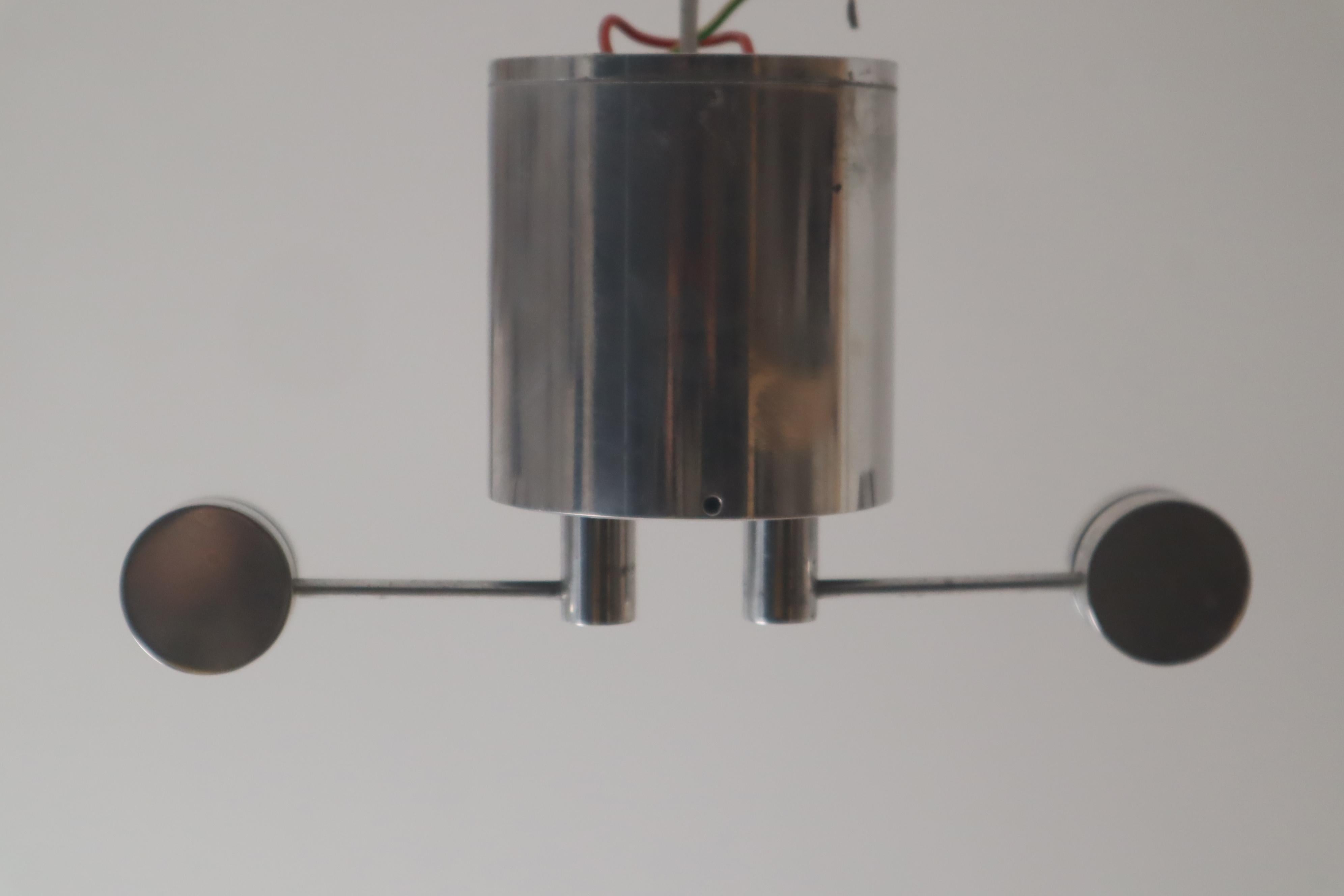 Aluminum Counterweihgt Pendant made of Aluminium from the 1980s For Sale