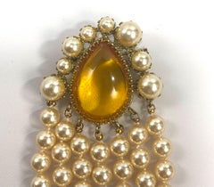 Countess Cissy Zoltowska Waterfall Brooch