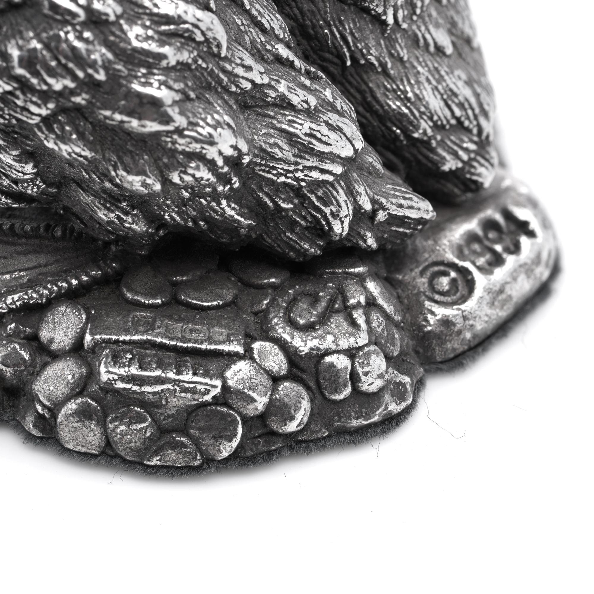 Britannico Coppia di anatre in argento di Country Artistics in vendita