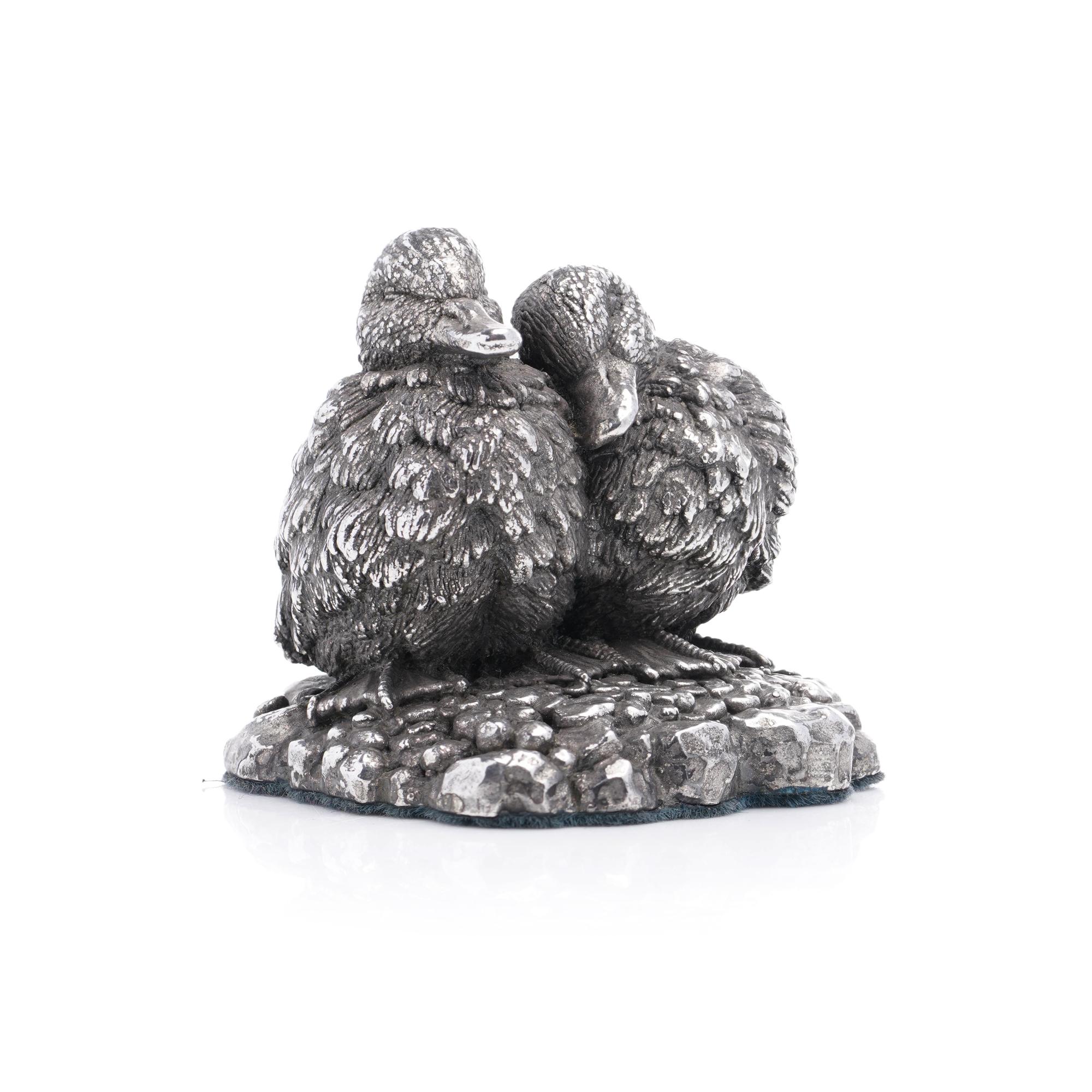 Coppia di anatre in argento di Country Artistics in vendita 3