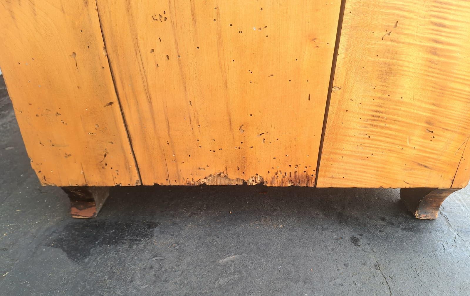 Legno massiccio Cassettiera italiana Campaigner in vendita