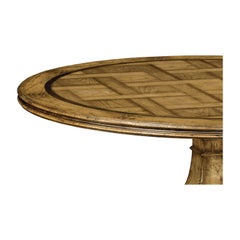 Country Chestnut Round Dining Table