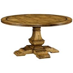 Country Chestnut Round Dining Table