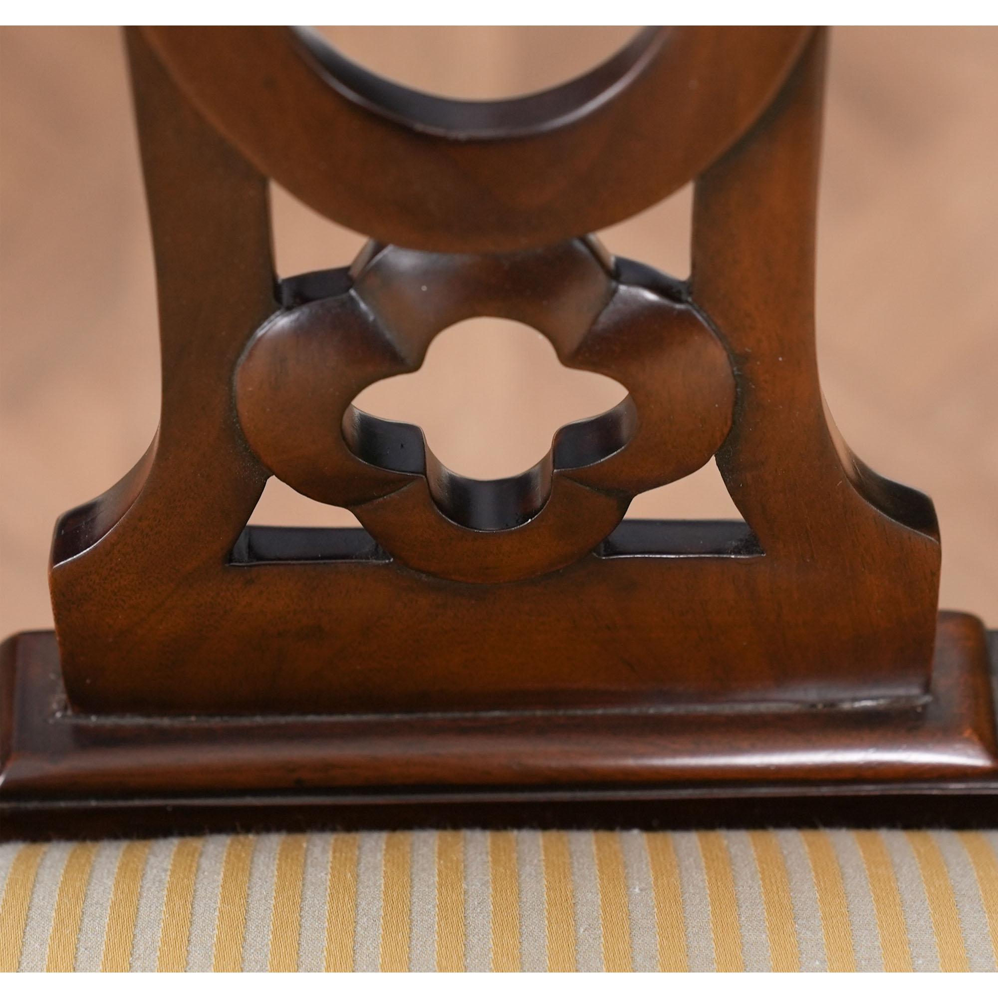 Chaises Chippendale de campagne, ensemble de 10 pièces en vente 7