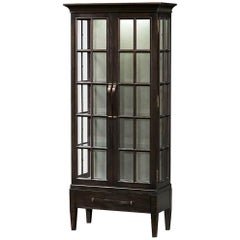 Country Display Cabinet, Dark Ale
