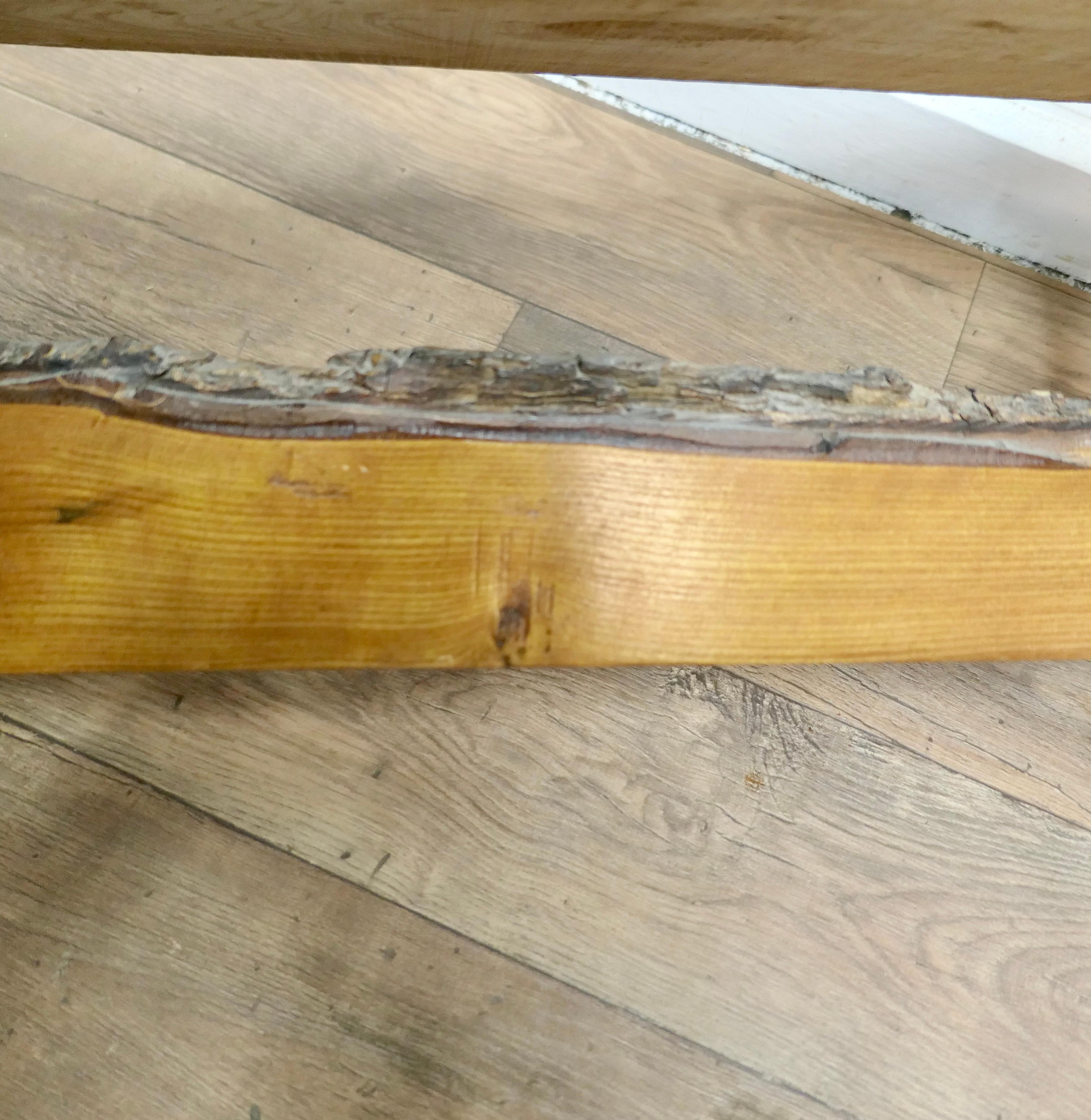 Country Elm Refectory Coffee Table  This is a good sturdy country made table, it For Sale 6