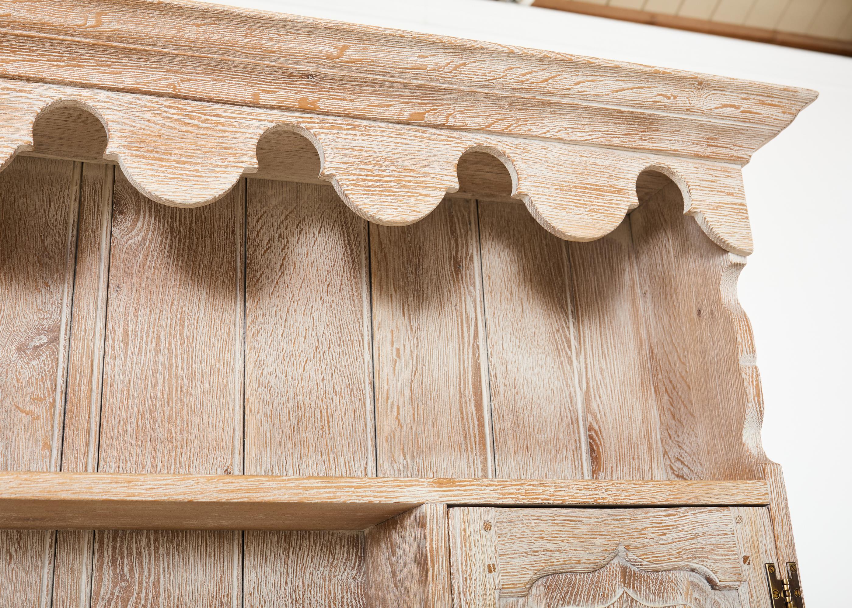 País Inglés Cerused Limed Roble Welsh Armario Cómoda en venta 10