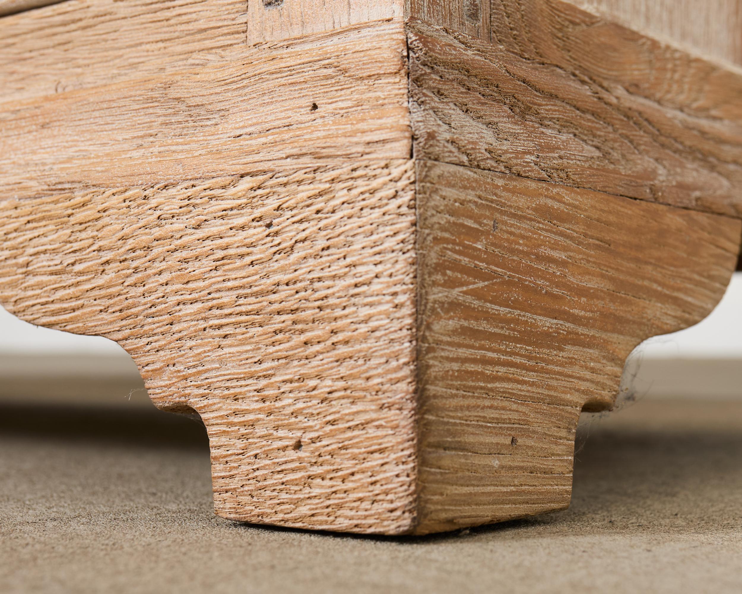 País Inglés Cerused Limed Roble Welsh Armario Cómoda en venta 12