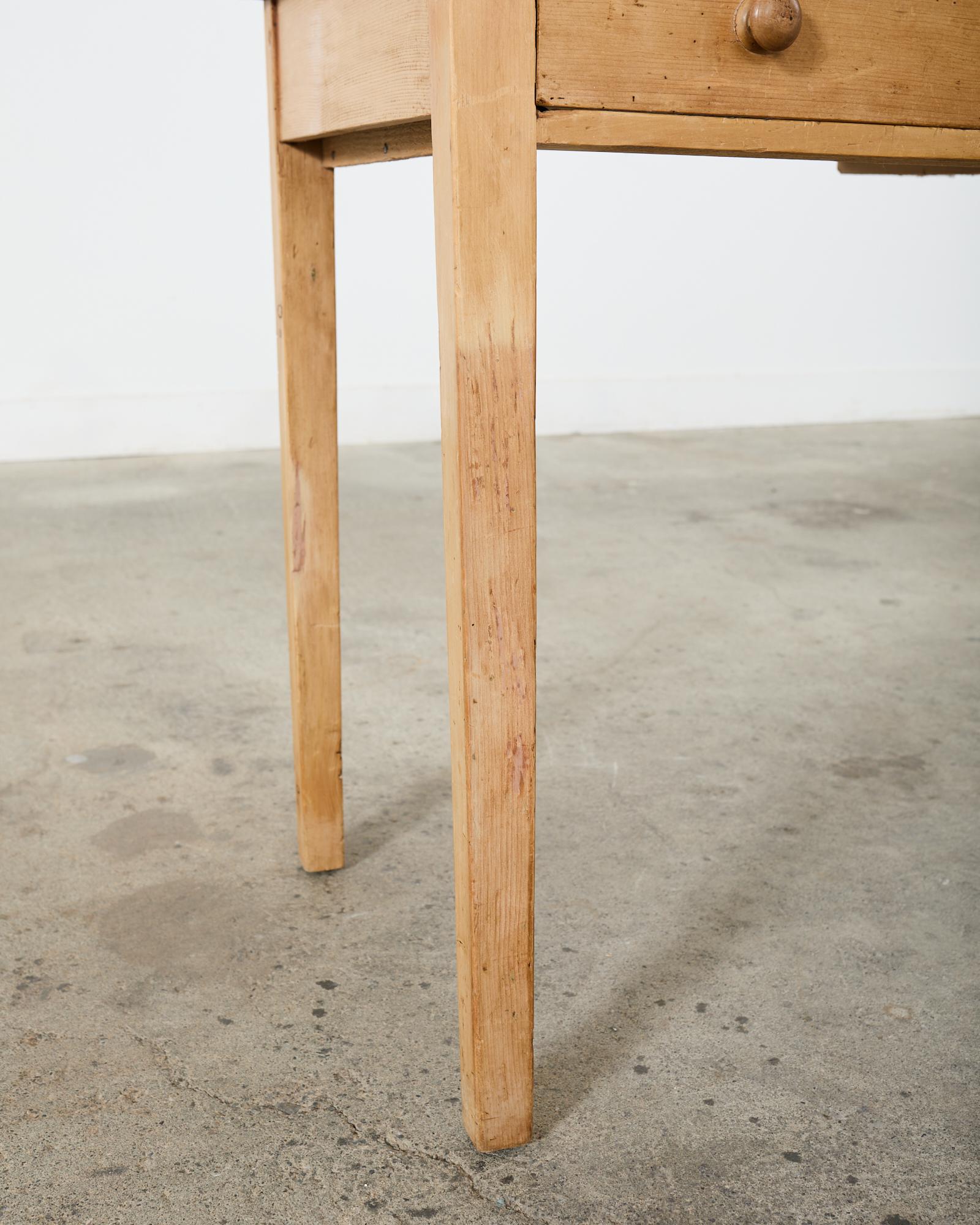 Land englische Kiefer Bauernhaus Schreibtisch oder Schreibtisch im Angebot 6