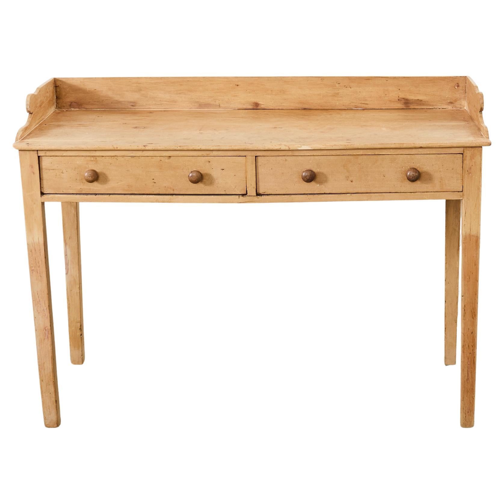 Escritorio o Mesa de Escritorio Country English Pine Farmhouse