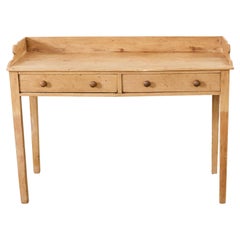Country English Pine Farmhouse Desk or Writing Table